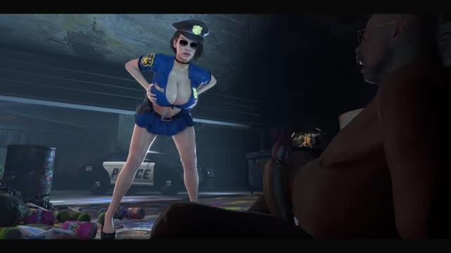 Officer Jill Tits [0Zman][4K]