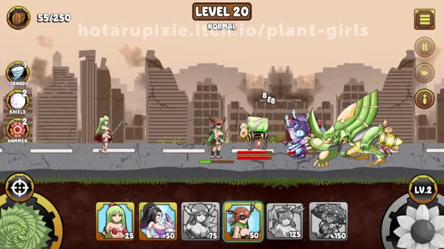 PLANT GIRLS:INSECT INVASION LEVEL 20