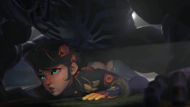 Peni Parker Taking 19 inches of Venom [Rougenine]