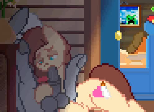 Pony throat fuck