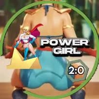 Power Girl vs Raiden Shogun