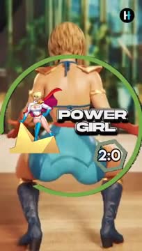 Power Girl vs Raiden Shogun