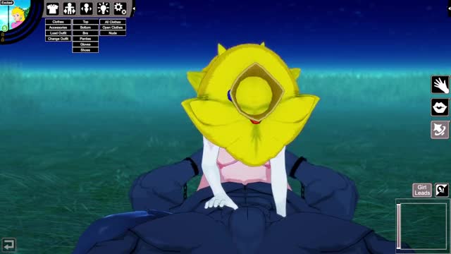Princess Peach sex with werewolf