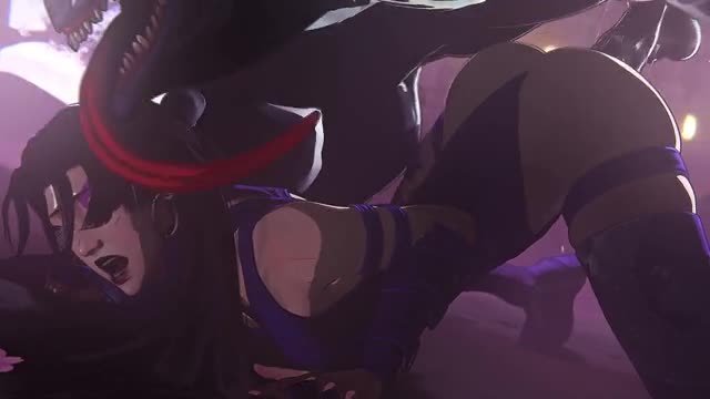Psylocke and Venom [Nagooanimation] [NO WM] [4K] V2