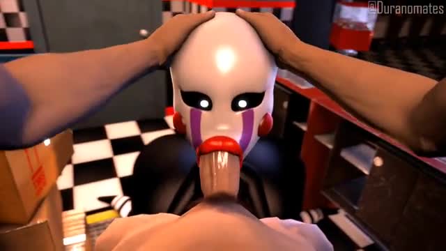 Puppet rewards you for winning a game behind the counter (SOUND)
