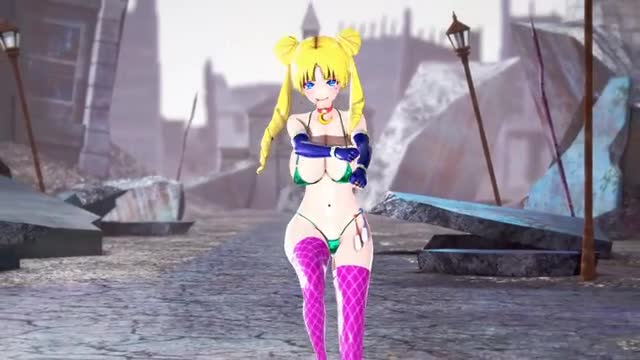 Rabbit field( water dragon courtesy) – Hot Summer 【 Beautiful Girl Warrior Sailor Moo