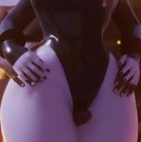Raven Thighjob [Leotard and Nude] [Alyta3d]