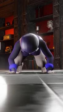 Raven’s Jack-O Challenge [Leotard] [Alyta3D]