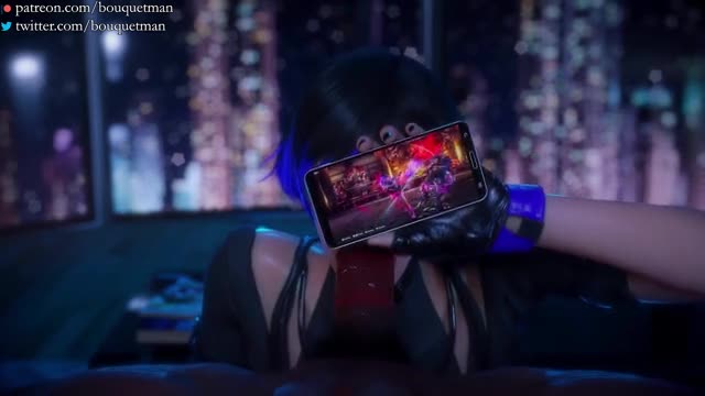 Reina’s online battle loss and consequence (black). [Bouquetman]