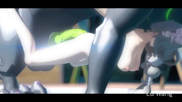 Rina Defeated [Naked][60FPS][Sound][4k]