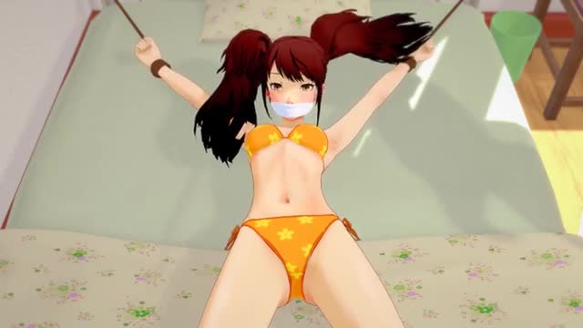 Rise and Naoto bondage