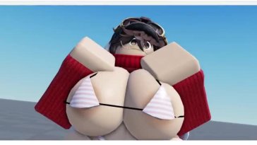Robloxian flashing tits