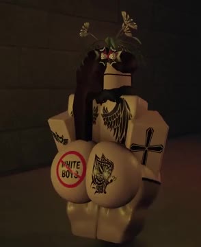 Robloxian twerking ass