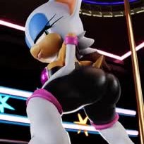 Rouge Shaking Ass [cybrokrimson]