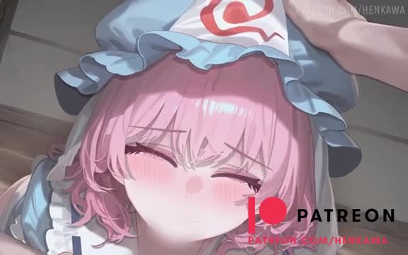 Saigyouji yuyuko fellatio