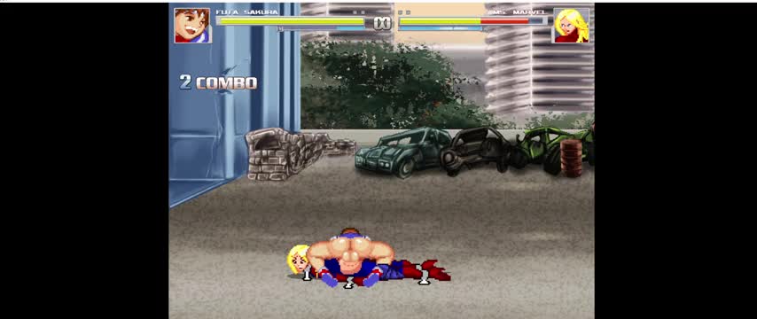 Sakura destroys ms. marvel’s ass