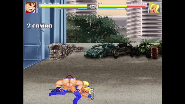 Sakura violently fucks electra’s ass