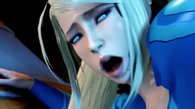 Samus Aran takes 69 from a Xenomorph (26regionsfm edit)