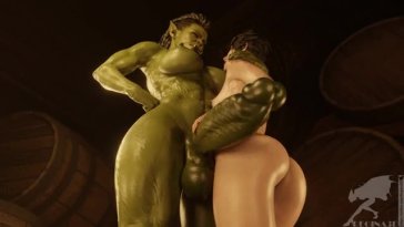 Sasha & Orc Mommy [Regina3D]