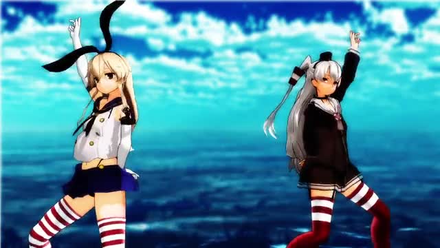 Shimakaze & Amatsukaze – Miracle [MMD R18] MikumikuJackD