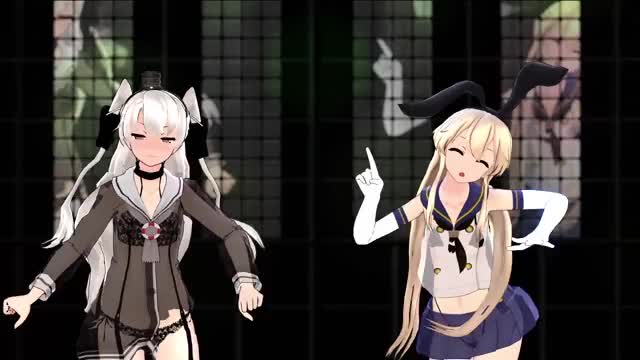Shimakaze & Amatsukaze – Roki [MMD R18] mikumikuJackD