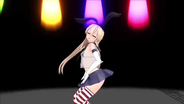 Shimakaze – Birthday [MMD R18] mikumikuJackD