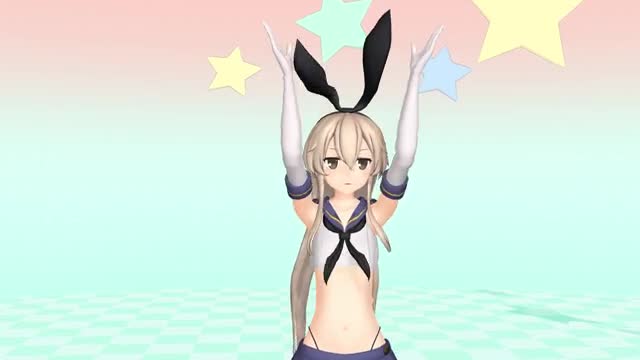 Shimakaze – Critical Hit! [MMD R15] macch