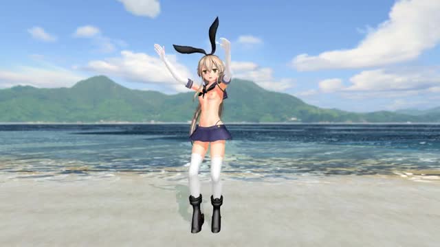 Shimakaze – Critical Hit! (ver. 2) [MMD R18] macch