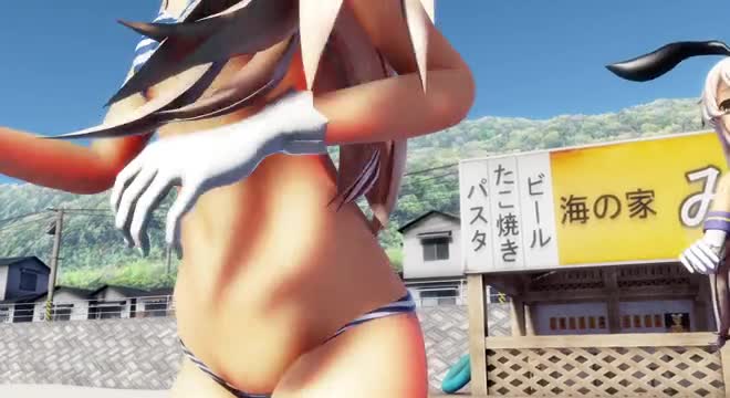 Shimakaze & Jervis – Persecution Complex Cellphone Girl [MMD R18] kero1224