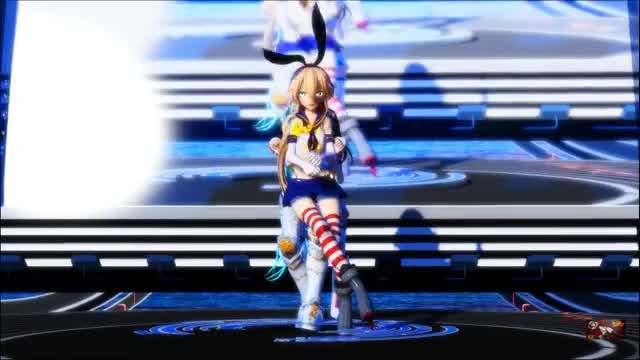 Shimakaze, Miku & Kizuna – Wave [MMD R18] dbsye