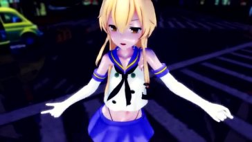 Shimakaze – PLAY [MMD R15] Hamselvish