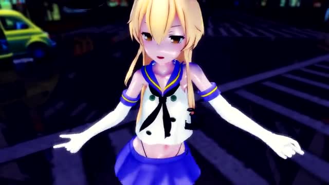 Shimakaze – PLAY [MMD R15] Hamselvish
