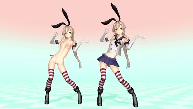 Shimakaze – Rabbit Hole [MMD R18] macch