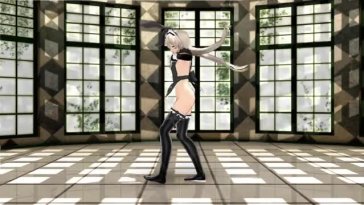 Shimakaze – Seven (maid ver.) [MMD R18] MikumikuJackD