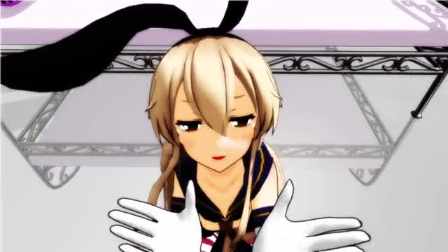 Shimakaze – Sweet Devil [MMD R18] MikumikuJackD