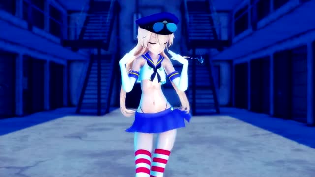 Shimakaze – Up and Down [MMD R15] Hamselvish
