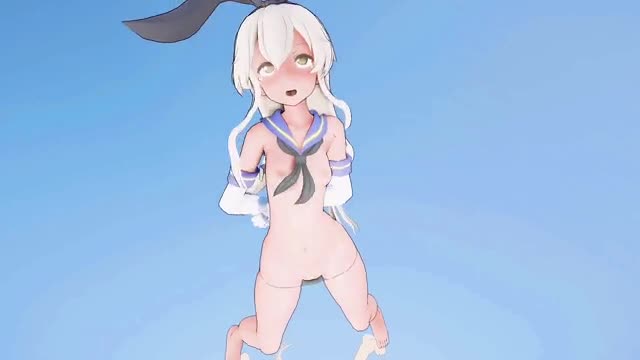 Shimakaze – Vanilla (Pussyjob Ver.) [MMD R18] Funny2517