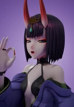 Shuten Blowjob Remake [DKClaude3D]