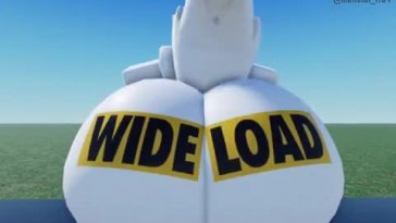 Silly Cat Furry wide load Roblox ( art: Muitetul)