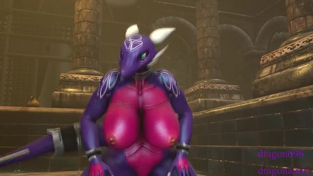 Spyro and Cynder cowgirl (faceside)