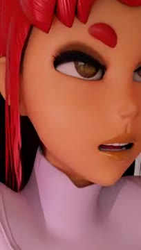 Starfire cowgirl boobgrab