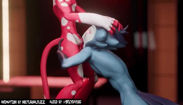 Stolas Throatfucking Blitzo’s Cock [NachturnalFuzz and audio by SpicyGayDog]