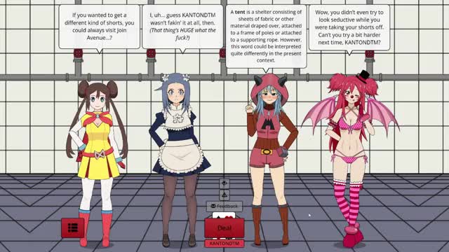 Strip Poker Night at the inventory