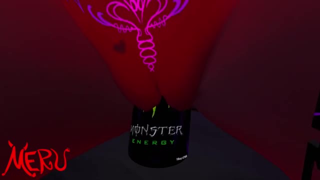 Succubus takes monster can in pussy