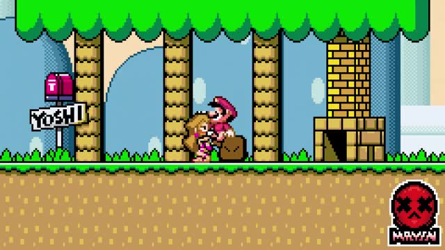 Super Mario World: Peach’s visit [Mayin]