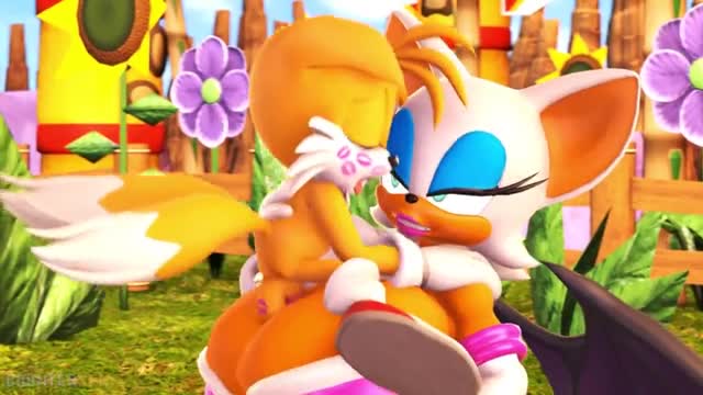 Tails riding Rouge’s Breast (sound)