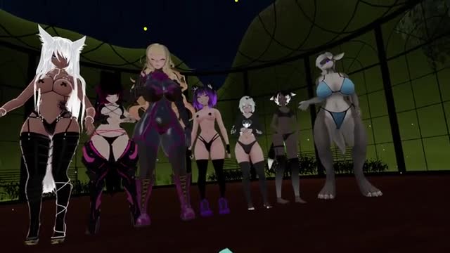 Ten People Facesitting POV