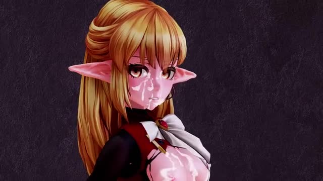 Therehild Conqueror dance covered in semen