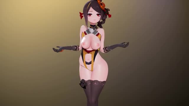 Thick Chiori Dance (4K) [Nimure_HD]