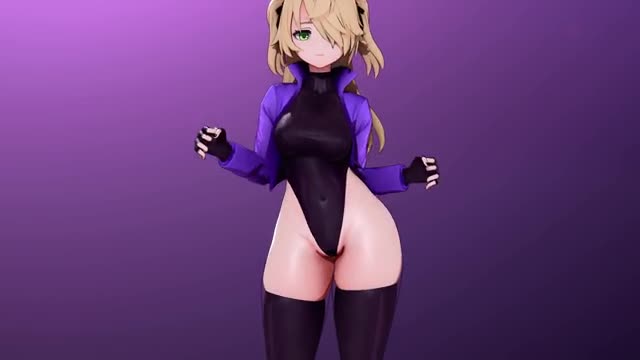 Thick Fischl Dance (4K) [Nimure_HD]